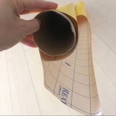 黄色　リアテック　端材の画像