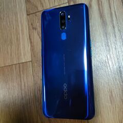 androidスマホ OPPO A5 2020 中古 美品 SIMフリー ブルー 楽天版の画像