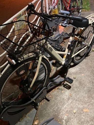 電動アシスト自転車　Neosage ベージュ
