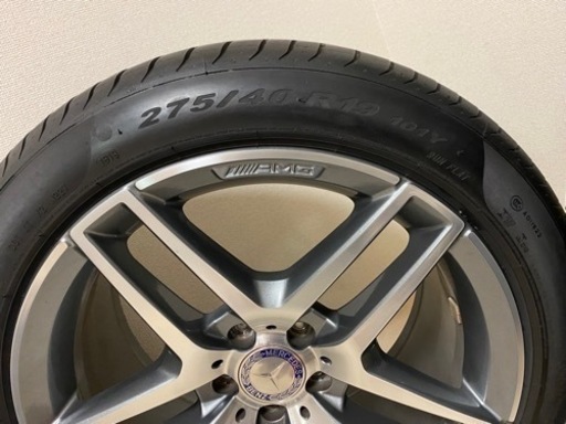 ベンツ w222 sクラス　AMGホイール　275/40/R19 ピレリタイヤ付き