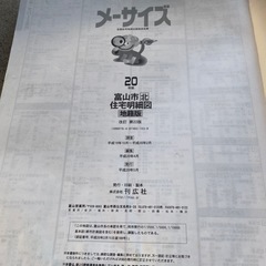 メーサイズ20年版の画像
