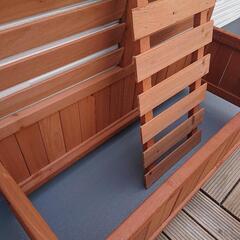 プランター付きラティスの画像