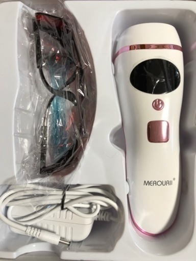 フラッシュ脱毛器 ヘアーリムーバー IPL-D19 ホワイト