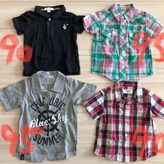 秋生まれの2歳児向けの夏服　17枚セット