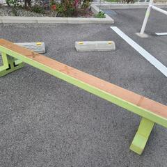 中古　平均台　陳列台　ベンチ　体操　トレーニング