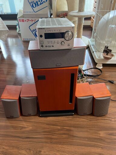 ONKYO SWA-V20X PR-155SPX ホームシアターシステム【引き取りのみ】