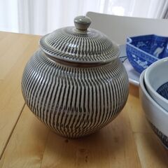 小鹿田焼？小石原焼？　壺