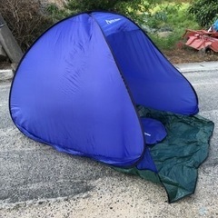 ワンタッチテント　約1.5mはばの画像