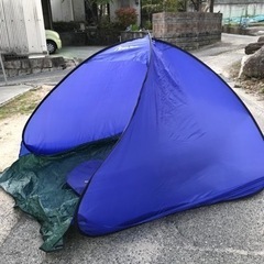 ワンタッチテント　約1.5mはばの画像