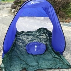 ワンタッチテント　約1.5mはばの画像