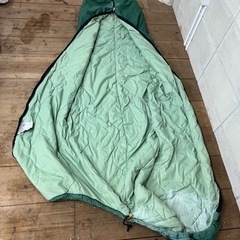 寝袋　アウトドア用品の画像