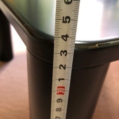 ★テーブル•60×60•ブラック•座卓★の画像