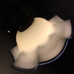 引取先決定●大正ロマン/アンティーク●ランプシェード●ガラスの照明器具の画像