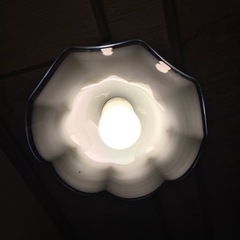 引取先決定●大正ロマン/アンティーク●ランプシェード●ガラスの照明器具の画像