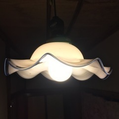 引取先決定●大正ロマン/アンティーク●ランプシェード●ガラスの照明器具