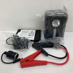 【レガストック江東店】ポータブル電源 26,800mAh (PB268)LEDライト ランタン コンパクト ポータブルバッテリー 防災グッズ 災害 iPhone Android スマホ 急速充電 ジャンプスターター セルスターター 車中泊 アウトドア キャンプ 懐中電灯 家庭用蓄電池 PB268-BK 開封のみの画像