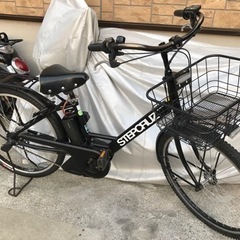 売約済み　船橋発　持ち帰り限定　ブリヂストン電動自転車　ステップ...