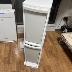 【お譲り先決まりました】ニトリ　二段ゴミ箱　縦置き