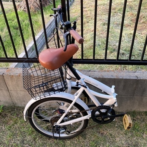 折りたたみ自転車　20インチ　六段変速