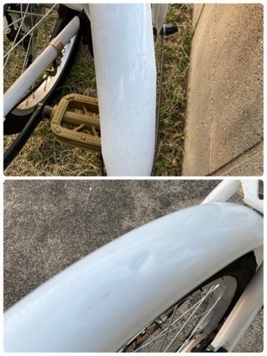 折りたたみ自転車　20インチ　六段変速