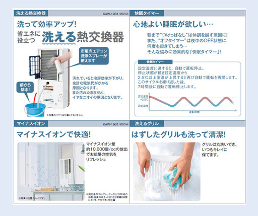 窓用エアコン　冷房除湿専用