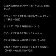 犬の輸血にご協力お願いします