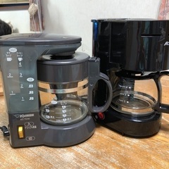 コーヒーメーカー　2個の画像