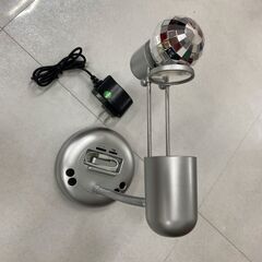 【値下げ】ミラーボールが楽しいルームディスコスピーカー(美品)