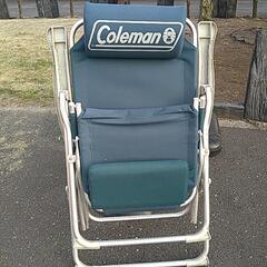 ②キャンプ用品コールマンファーストクラスチェアの画像