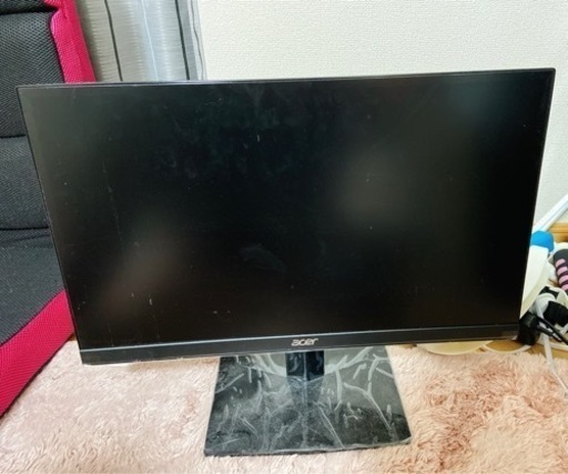 画面割れ Acer モニター 21.5型