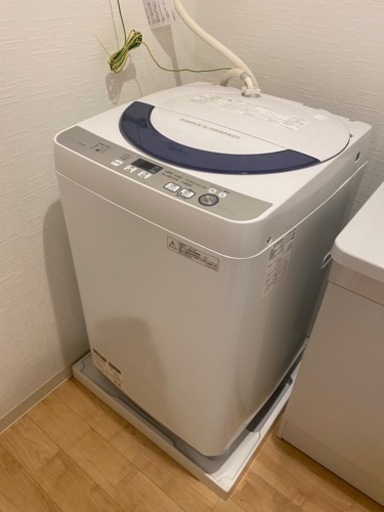 【5/13まで期間限定】SHARP 全自動電気洗濯機　2016年製