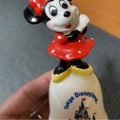 当時物　レア　ディズニー　ミニー　ハンドベル　鈴　呼び鈴　の画像