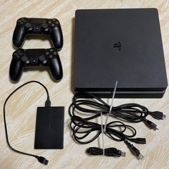 PS4 本体　500G ＋純正コントローラー ＋SSD 250G  完動品　箱なし