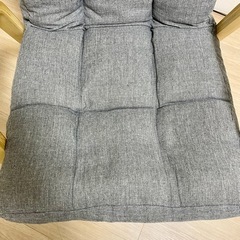 【無料】アームチェアー　リクライニングチェアー　アイリスオーヤマ　椅子の画像