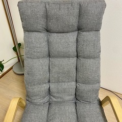 【無料】アームチェアー　リクライニングチェアー　アイリスオーヤマ　椅子の画像