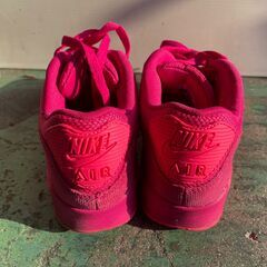 【NIKE】WMNS AIR MAX 90 PREM/ウィメンズエアマックスプレミアム/ピンク/443817-600/23.5の画像