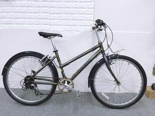格安　クロスバイク　ルイガノ　アルミフレーム　通勤通学に最適