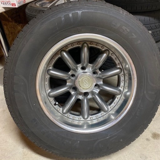 265/65R17 ENKEI 4本中古ホイールセット