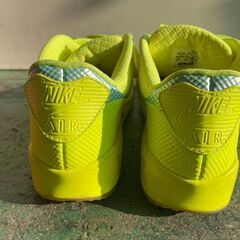 【NIKE】WMNS AIR MAX 90 /ウィメンズエアマックス/イエロー/653609-993/23.5cmの画像