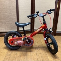 アイデス　カーズ自転車　12インチ　キックバイク