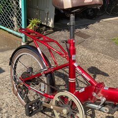 コールマン　折り畳み自転車差し上げますの画像