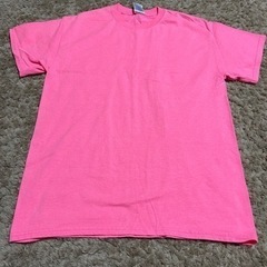 【中古】Tシャツ　ピンク　S　