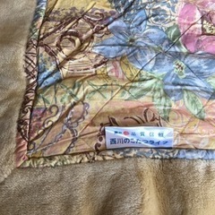 ［取引完了］0円　引取可能な方　こたつ布団、カバーの画像