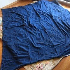 ［取引完了］0円　引取可能な方　こたつ布団、カバーの画像