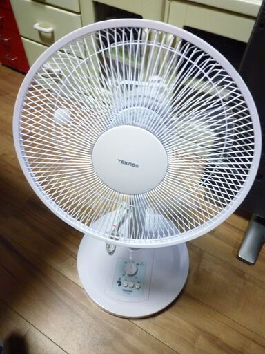 TEKNOSリビング３０cm扇風機（kl-1775)17年製