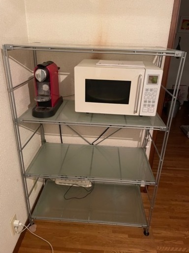無印良品　スチール　シェルフ　4枚　棚