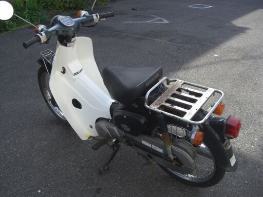 スーパカブ50　　C50　実働車　キャブ車　後ろタイヤ新品　エンジンオイル交換済