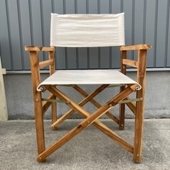 受け渡し者決定　キャプテンスタッグ　ディレクターチェア　中古
