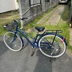 ほぼ新品　ちょっとお洒落なママチャリ