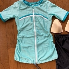 Reebok マタニティ水着 セパレート　水色の画像